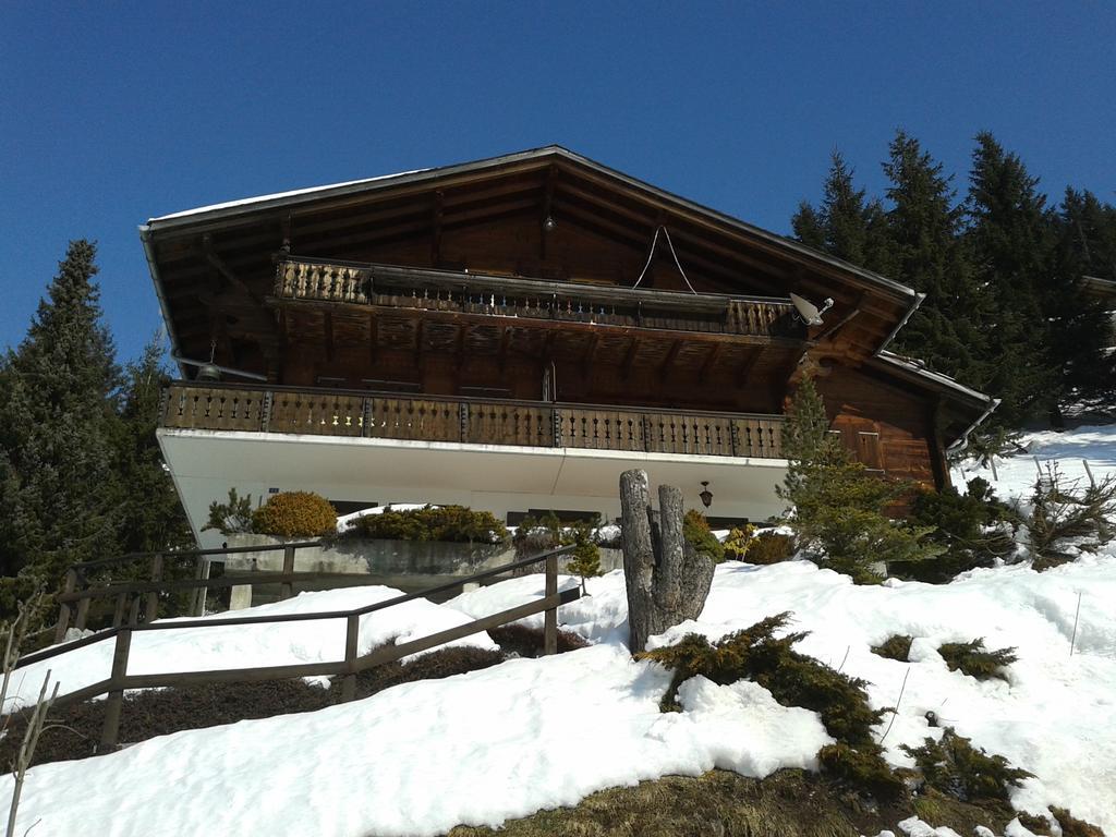 Appartement Chalet Erica à Jaun Chambre photo